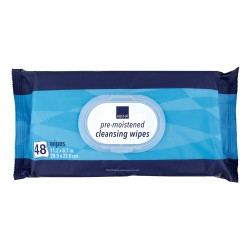 Personal Wipe Abena® Soft Pack Purified Water / Aloe / Vitamin E Scented 48 Count  (48/PK)