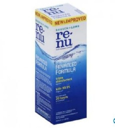 Contact Lens Solution Bausch + Lomb re'nu® Advanced Formula 4 oz. Solution  (1/EA)