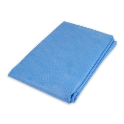 Burn Sheet Dynarex Flat Sheet 60 W X 90 L Inch Blue Disposable  (1/EA)