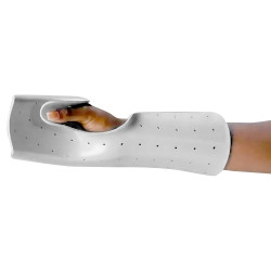 Splinting Material Rolyan® Ezeform™ 1% Perforated 1/8 X 18 X 24 Inch Thermoplastic White  (1/EA)