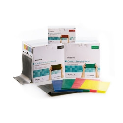 Exercise Resistance Band McKesson CanDo® Yellow 5 Inch X 50 Yard X-Light Resistance  (1/EA)