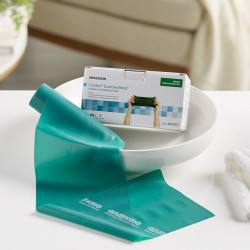 Exercise Resistance Band McKesson CanDo® Green 5 Inch X 6 Yard Medium Resistance  (1/EA)