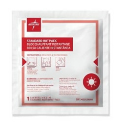 Instant Hot Pack Medline Medium Plastic / Sodium Acetate Disposable  (1/EA)