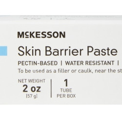 Ostomy Barrier Paste McKesson 2 oz. Tube, Pectin-Based, Protective Skin Barrier  (1/EA)