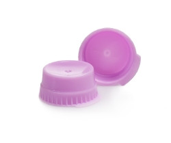 McKesson Tube Closure Polyethylene Snap Cap Lavender 16 mm For Use with 16 mm Blood Drawing Tubes, Glass Test Tubes, Plastic Culture Tubes NonSterile  (1000/BG)