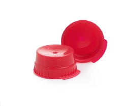 McKesson Tube Closure Polyethylene Snap Cap Red 16 mm For Use with 16 mm Blood Drawing Tubes, Glass Test Tubes, Plastic Culture Tubes NonSterile  (1000/BG)