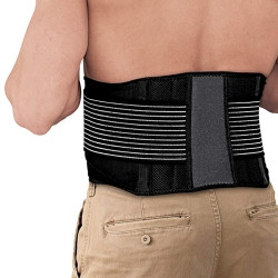 Back Support Ace™ One Size Fits Most Hook and Loop Closure Up to 48 Inch Waist Circumference Adult  (1/EA)