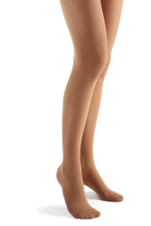 Compression Pantyhose 3M™ Futuro™ Energizing Waist High Medium Nude Closed Toe  (1/PR)