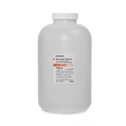 Irrigation Solution McKesson 0.9% Sodium Chloride Not for Injection Bottle 1,000 mL  (1/EA)