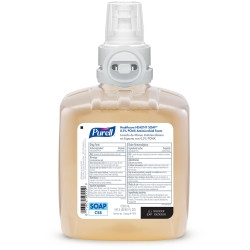 Antimicrobial Soap Purell® Healthy Soap™ Foaming 1,200 mL Dispenser Refill Bottle Floral Scent  (2/CS)