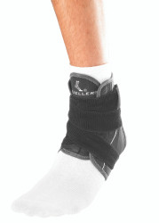 Ankle Brace Mueller® Hg80® Medium Lace-Up / Hook and Loop Closure Male 9 to 11 / Female 10 to 12 Foot  (1/EA)