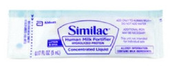 Oral Supplement Similac® 5 mL Individual Packet Liquid  (24/BX)