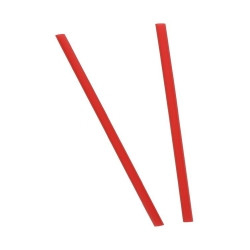 Jumbo Straw R3 Reliable Redistribution Resource 10-1/4 Inch Length Red Individually Wrapped  (500/BX)