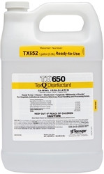 TexQ® Surface Disinfectant Cleaner Quaternary Based Manual Pour Liquid 1 gal. Jug Unscented NonSterile  (4/CS)