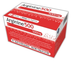 Oral Supplement Arginine 500 Unflavored Powder 4 Gram Individual Packet Arginine  (1/EA)