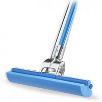 Cleanroom Wet Mop Pad Roll-O-Matic® Blue Foam Disposable  (12/CS)