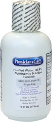 Eyewash Solution The Safety Zone ® Eye Cup, Buffered Solution 16 oz. Bottle  (1/EA)