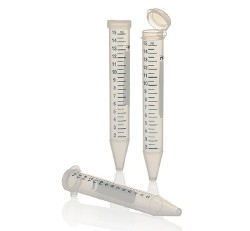 Nunc™ EZFlip™ Centrifuge Tube Plain 15 mL Without Color Coding Hinged Snap Cap Polypropylene Tube  (500/CS)