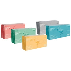 Exam Glove Ventyv™ Ultra 3.5 CORAL (FLAMINGO) Large NonSterile Nitrile Standard Cuff Length Textured Fingertips Coral Not Rated  (200/BX)