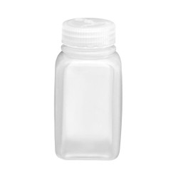 General Purpose Bottle Nalgene™ Square / Wide Mouth PPCO / Polypropylene 175 mL (6 oz.)  (72/CS)