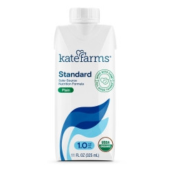 Oral Supplement Kate Farms® Standard 1.0 Plain Plain Flavor Liquid 11 oz. Carton  (1/EA)