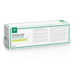 Surgical Glove SensiCare® Neoprene Size 7 Sterile Polychloroprene Standard Cuff Length Smooth Light Brown Chemo Tested  (50/BX)