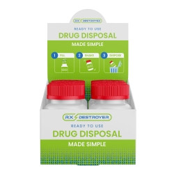 Drug Disposal System Rx Destroyer™ All-Purpose 3 lbs. Carton Weight  (12/CS)