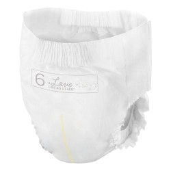 Unisex Toddler Training Pants Bambo® Nature Dream Pull On with Tear Away Seams Size 6 Disposable Heavy Absorbency  (19/BG)