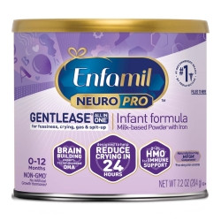 Infant Formula Enfamil NeuroPro™ Gentlease® 7.2 oz. Canister Powder  (1/EA)