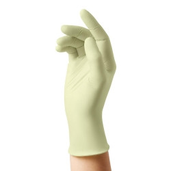 Exam Glove Restore® Touch X-Large NonSterile Nitrile Standard Cuff Length Textured Fingertips Green Chemo Tested  (2500/CS)