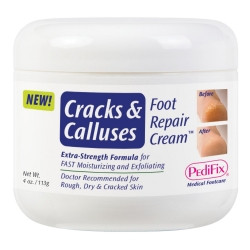 Foot Moisturizer PediFix® Cracks & Calluses 4 oz. Jar Scented Cream  (1/EA)