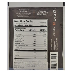 Oral Supplement Lutrish High Calorie Shake Mix Chocolate Flavor Powder 3 oz. Individual Packet  (24/CS)