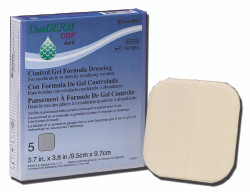 Hydrocolloid Dressing DuoDERM® CGF® 6 X 6 Inch Square  (5/BX)
