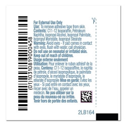 Adhesive Remover PDI® Pad 100 per Box  (100/BX)