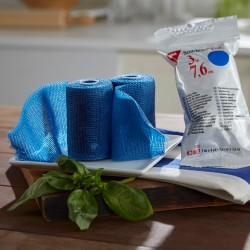 Cast Tape 3M™ Scotchcast™ Plus 3 Inch X 12 Foot Fiberglass / Resin Blue  (/)