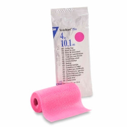 Cast Tape 3M™ Scotchcast™ Plus 4 Inch X 12 Foot Fiberglass / Resin Bright Pink  (/)