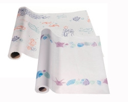 Table Paper 18 Inch Width White Crepe  (12/CS)