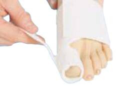 Toe Splint Hallux Valgus SoftSplint™ Large Hook and Loop Closure Left Foot  (1/EA)
