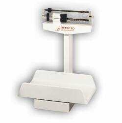 Baby Scale Detecto® Balance Beam Display 130 lbs. Capacity White Analog  (1/EA)