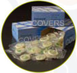 Ultrasound Probe Cover CIV-Flex™ 1-1/4 X 7-9/10 Inch Latex NonSterile For use with Ultrasound Endocavity Probe  (1/EA)