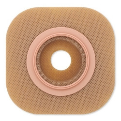 Ostomy Barrier FlexWear™ Trim to Fit, Standard Wear Without Tape 44 mm Flange Green Code System Hydrocolloid Up to 1-1/4 Inch Opening  (5/BX)