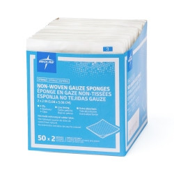 Nonwoven Sponge Avant Gauze® 2 X 2 Inch 2 per Pack Sterile 4-Ply Square  (1500/CS)