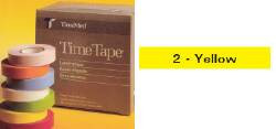Blank Label Tape Time® Multipurpose Label Yellow Vinyl 1/2 X 500 Inch  (1/RL)