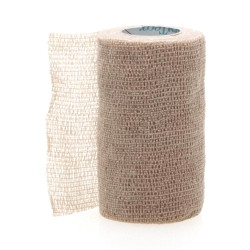 Cohesive Bandage Co-Flex®·Med 4 Inch X 5 Yard Self-adherent Closure Beige NonSterile 16 lbs. Tensile Strength  (18/CS)
