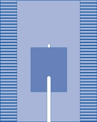 Surgical Drape Proxima™ Split Drape 77 W X 108 L Inch Sterile  (10/CS)