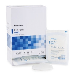 Eye Pad McKesson 2-1/8 X 2-5/8 Inch  (50/BX)