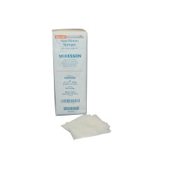 Nonwoven Sponge McKesson 3 X 3 Inch 200 per Pack NonSterile 4-Ply Square  (200/PK)