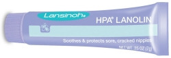 Nipple Cream Lansinoh® HPA® 0.25 oz. Tube Unscented Cream  (50/CT)