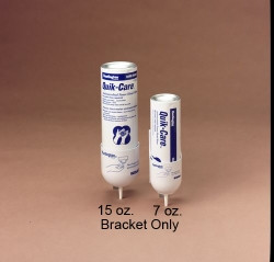 Hand Hygiene Dispenser Quik-Care™ White Plastic Manual 15 oz. Wall Mount  (1/EA)