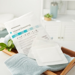 Adhesive Dressing McKesson 6 X 6 Inch Square Sterile  (25/BX)